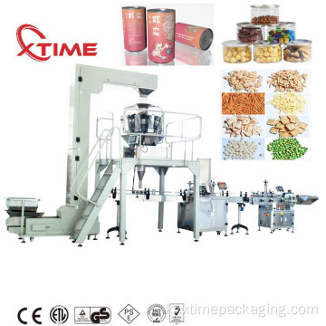 충전 포장 기계 커피 콩 통조림 밀봉 기계